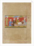 The ailing Alexander dictates his will, c.1475 by Indian School