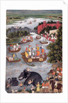 Festivities on a River, c.1825 by Indian School