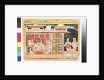 The Worship of Vishnu at the Birth of Krishna, before 1560 by Indian School