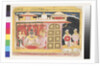 The Worship of Vishnu at the Birth of Krishna, before 1560 by Indian School