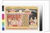 The Worship of Vishnu at the Birth of Krishna, before 1560 by Indian School