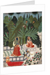 Krishna uses a ruse to meet his beloved, 1781 by Bhoya Bhoya