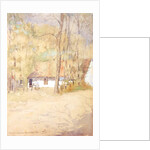 Farmhouse in Étaples, 1899 by Frederick Carl Frieseke