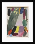 Variation: Inclination, 1919 by Alexej von Jawlensky