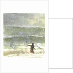 Lone Fisherman 4, 2015 by Lincoln Seligman