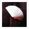 Girl with White Fan by Lincoln Seligman