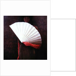 Girl with White Fan by Lincoln Seligman