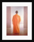 Young Monk, back view, Vietnam by Lincoln Seligman