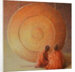 Monk, Gong and Pupil by Lincoln Seligman