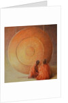 Monk, Gong and Pupil by Lincoln Seligman