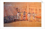 Village Scene, Jaipor by Lincoln Seligman