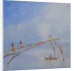 Fishing Nets Cochin, 1 by Lincoln Seligman