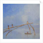 Fishing Nets Cochin, 1 by Lincoln Seligman