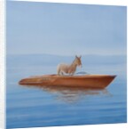Donkey in a Riva, 2010 by Lincoln Seligman