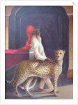 Chauffeur + cheetah, 2019 by Lincoln Seligman