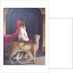 Chauffeur + cheetah, 2019 by Lincoln Seligman