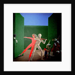 Berkley Hotel Murals - 2 by Lincoln Seligman