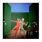 Berkley Hotel Murals - 2 by Lincoln Seligman