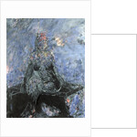 Woman on a banquette, 1984 by Stephen Finer