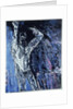 Naked man, right hand panel of a diptych, 1990 by Stephen Finer