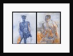 Diptych of Duncan Hume dancing aged 38, 2011 by Stephen Finer