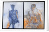 Diptych of Duncan Hume dancing aged 38, 2011 by Stephen Finer