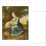 Miss Frances Warren, early 1760s by Joseph Wright of Derby