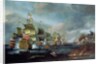 The Battle of Lowestoft, June 3rd, 1665 by Adriaen van Diest