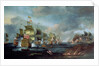 The Battle of Lowestoft, June 3rd, 1665 by Adriaen van Diest