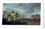 The Battle of Lowestoft, June 3rd, 1665 by Adriaen van Diest