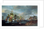 The Battle of Lowestoft, June 3rd, 1665 by Adriaen van Diest