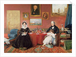 The Langford Family in their Drawing Room, 1841 by James Holland