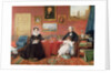 The Langford Family in their Drawing Room, 1841 by James Holland