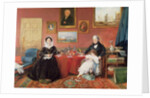The Langford Family in their Drawing Room, 1841 by James Holland