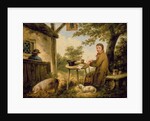Portrait of the Artist Outside the Bell Inn by George Morland
