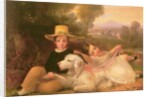 Portrait of Two Children by George Henry Harlow