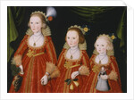 Portrait of Three Girls, c.1620 by William Larkin