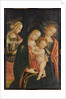 The Madonna and Child with Two Female Saints, c.1500 by Master of the Cortona Tondo