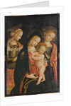 The Madonna and Child with Two Female Saints, c.1500 by Master of the Cortona Tondo