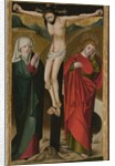 The Crucifixion by Master of the Hanover Marktkirche Altar