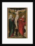 The Crucifixion by Master of the Hanover Marktkirche Altar