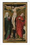 The Crucifixion by Master of the Hanover Marktkirche Altar