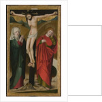 The Crucifixion by Master of the Hanover Marktkirche Altar