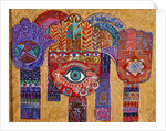 Protective Amulets, 1992 by Laila Shawa