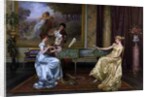 The Recital by Vittorio Reggianini