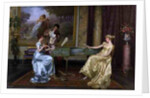 The Recital by Vittorio Reggianini
