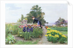 The Flower Garden, 1888 by Cesar Pattein