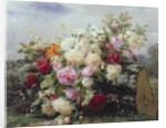 Still Life with Flowers by Jean Baptiste Robie