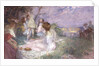 The Picnic, 1906 by Auguste-Frederic Bonnet