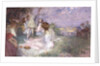 The Picnic, 1906 by Auguste-Frederic Bonnet